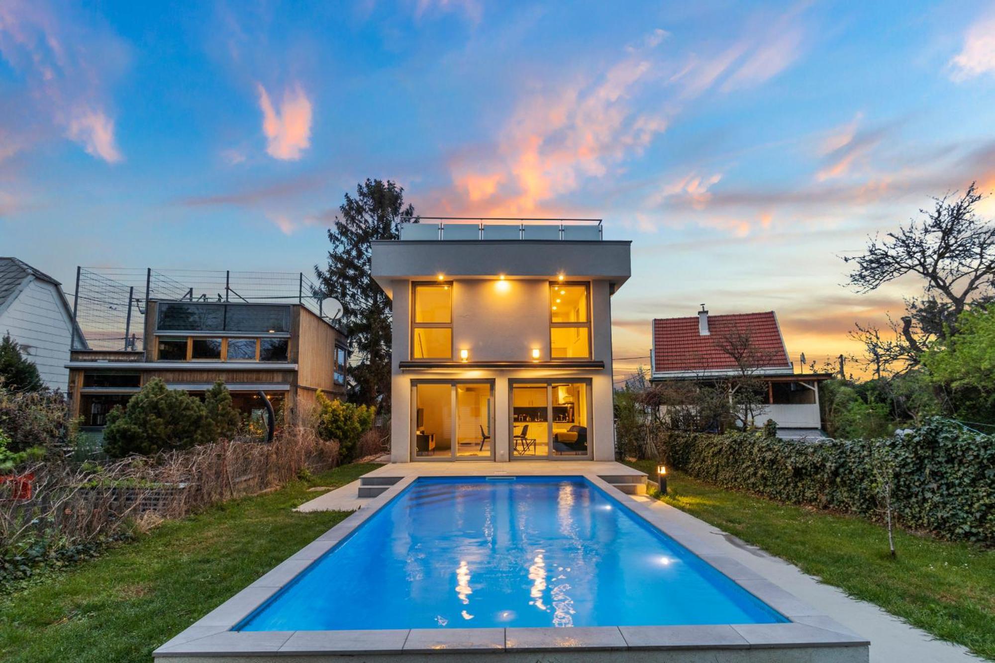 Villa Jaeger Mit Pool In Wien Dış mekan fotoğraf