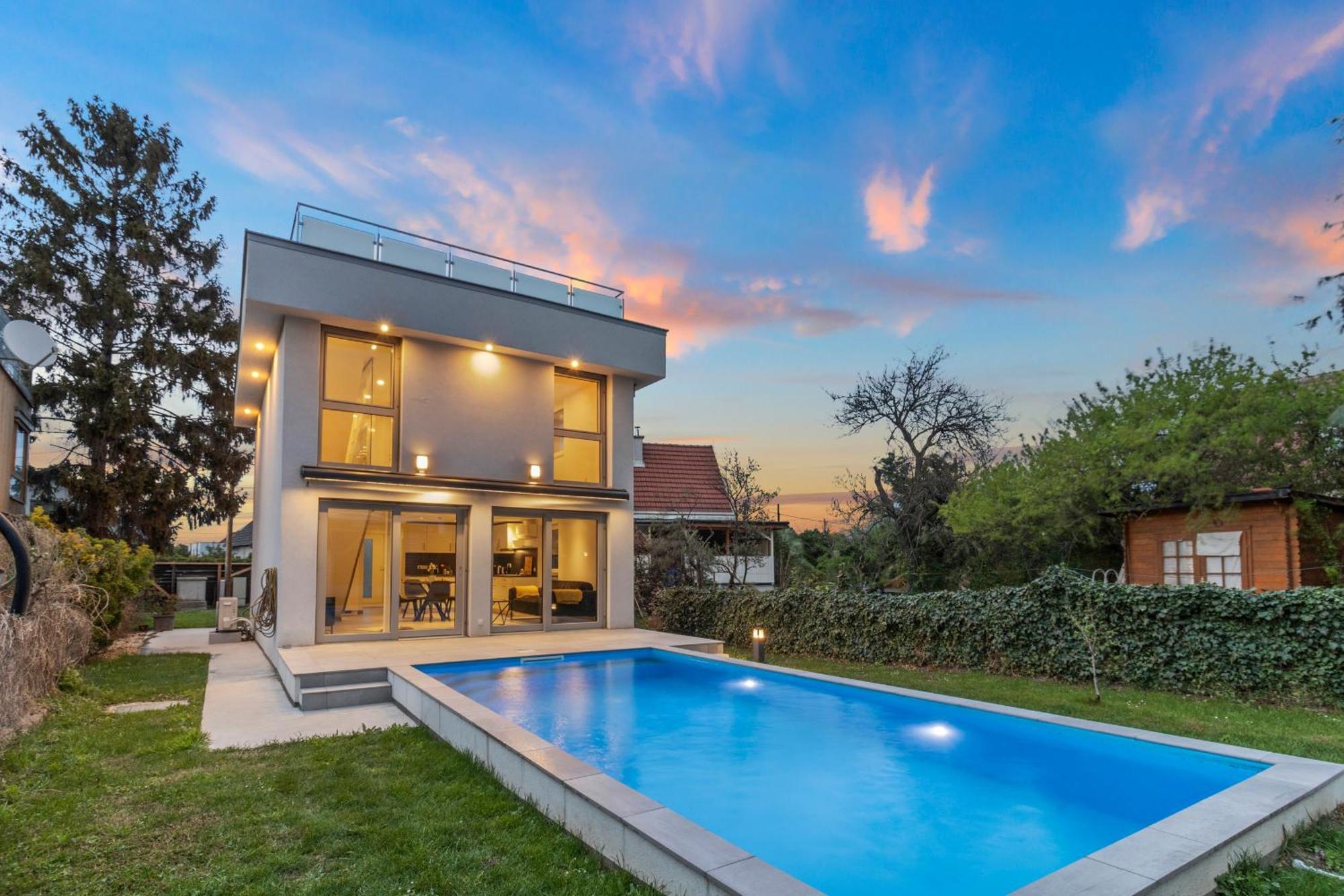 Villa Jaeger Mit Pool In Wien Dış mekan fotoğraf