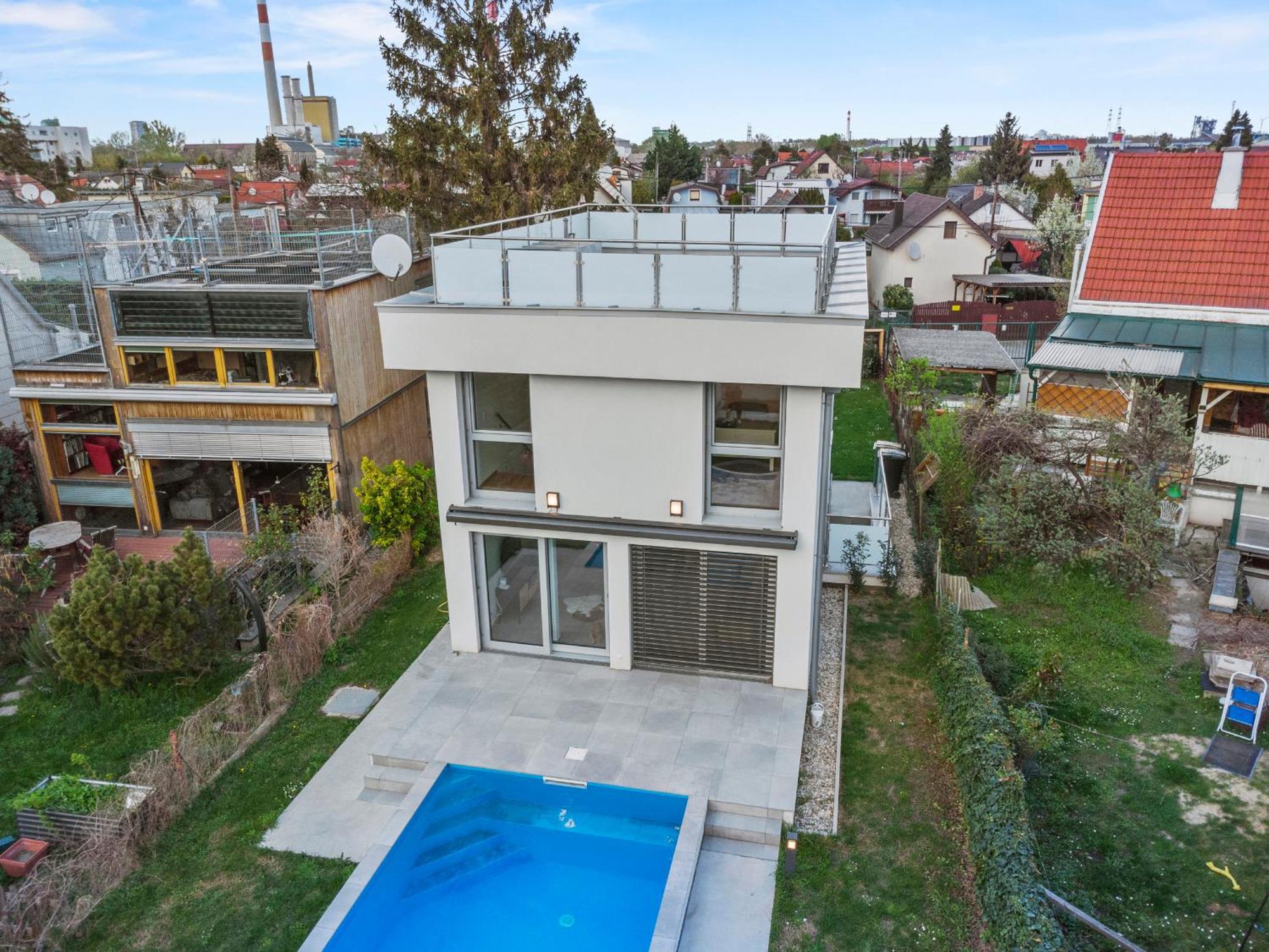 Villa Jaeger Mit Pool In Wien Dış mekan fotoğraf